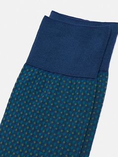 Элегантные носки для делового образа Falke 12437 Uptown Tie SO Синий 6535