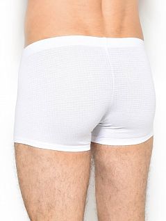 Боксеры из натурального хлопка и вискозы с добавлением эластана и полиамида Olaf Benz 108520премиум Белый 1000