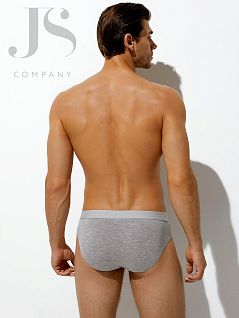 Мужские брифы из высококачественной вискозы Omsa JSOmB 3224 Viscose слип grigio chiaro melange oms