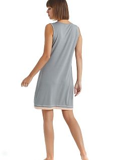 Привлекательное платье из ультрамягкого микромодала LTBS51051 BlackSpade серый