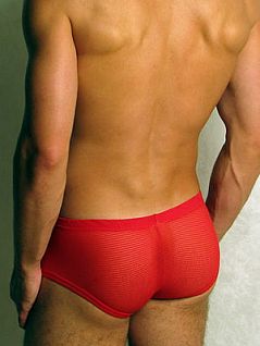 Мужские трусы хипсы Doreanse красные сеточкой Sexy Summer 1584c06 распродажа