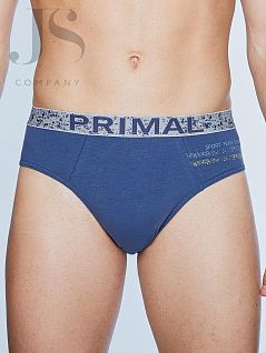 Современный комплект слипов на комфортной посадке PRIMAL JSPRIMAL S201 (3 шт.) slip blu/jeans/nero