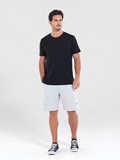 Шелковистая футболка из хлопка и модала BlackSpade LTBS30209 BlackSpade черный