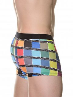 Стильные мужские хипсы разноцветные в клетку bruno banani 22021355 Colour Code