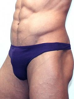 Фиолетовые мужские стринги Romeo Rossi Mini thong R1005-5