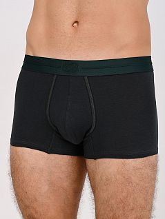 Хлопковые боксеры из дышащего хлопка темно-зеленого цвета Ermenegildo Zegna N3LC61290c302