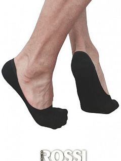 Комплек из 5 чёрных мужских последников из хлопка Romeo Rossi Socks RR812 Черный распродажа