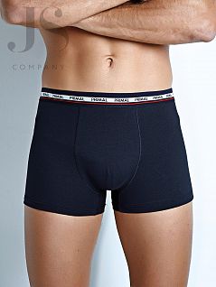 Мужские трусы-боксеры из хлопка с эластаном PRIMAL JSPRIMAL B216 (3 шт.) boxer blu/grigio/cobalto