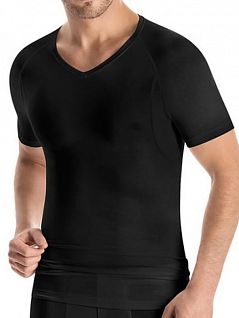 Гладкая футболка из модала HANRO 073133ханро Черный 073133ханро Черный