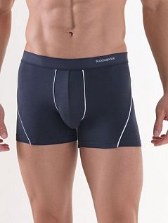 Черные мужские трусы-боксеры из хлопка BlackSpade SPORT b9414 асфальтового цвета