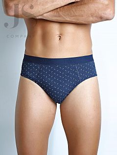 Комплект слипов из натуральной ткани PRIMAL JSPRIMAL S206 (3 шт.) slip blu/nero/cobalto