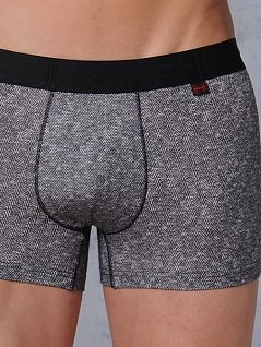Оригинальные мужские трусы макси серого цвета HOM Anniversary 70's 02403cZ9