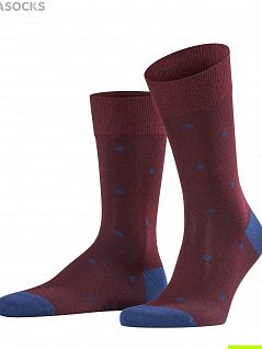 Модные носки с узором Burlington 13269 Juggle So Бордовый