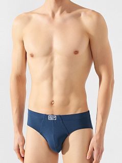 Брифы из из тонкого стрейчевого микромодала ERMENEGILDO ZEGNA н3л610850ез Синий