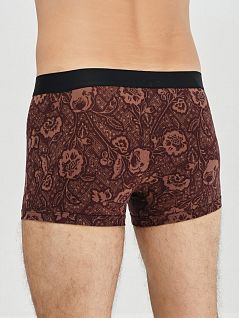 Боксеры на средней посадке с цветочным принтом коричневого цвета Zimmerli 51858318c179
