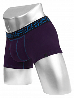 боксеры с декоративной отделкой цветными швами DAITRES BCS-06-D (07) Фиолетовый