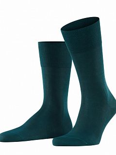 Уникальные носки из тонкого и легкого хлопка FALKE 14662 Tiago SO Зеленый 7373