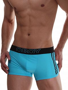 Мужские купальные плавки хипсы бирюзовые Oboy Sunny Boy 5159c47