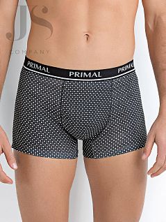 Боксеры с контрастным принтом "квадраты PRIMAL JSPRIMAL B228 boxer nero
