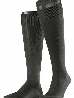 Однотонные мужские гольфы серого цвета Falke 15606 Energizing CO (муж.) Серый 3110