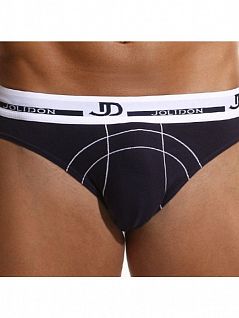 Слипы с узкими боковыми вставками Jolidon DTТн75бл Darkblue