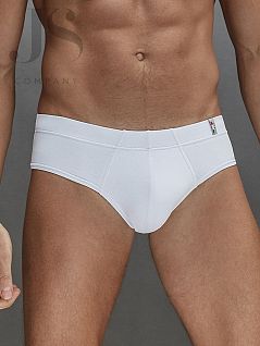 Мягкие слипы из хлопка и эластана Griff JSU01223 Slip Cotton bianco
