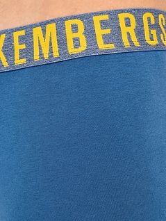 Набор боксеров на контрастной резинке (2шт) Bikkembergs вбкт04772бикк Синий-желтый 2880