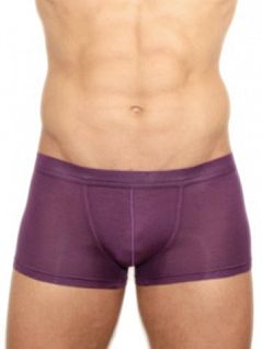 Эластичные фиолетовые мужские трусы хипсы Romeo Rossi R6006-5
