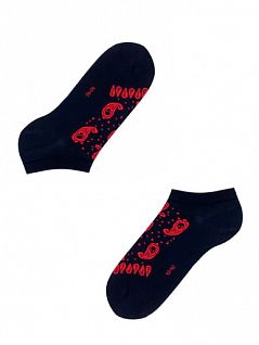 Мягкие носки с эластаном Burlington 21809 Bandana SN Темный-синий 6120
