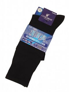 Дезодорирующие мужские носки черного цвета COOLMAGIC CGD001c026 черный