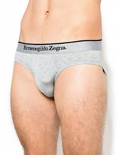 Тонкие слипы на широкой резинке Ermenegildo Zegna н3л610860ез Серый