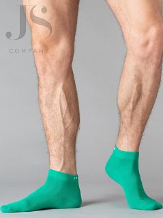 Облегающие носки с трендовыми надписями на резинке OMSA JSFREE STYLE 605 (5 пар) verde oms