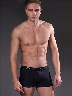 Мужские боксеры из хлопка и эластана Jolidon DTТн260бл Darkblue