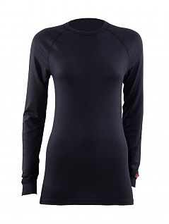Удобный термолонгслив unisex черного цвета II степень термозащиты BlackSpade Thermo b9259 Black распродажа