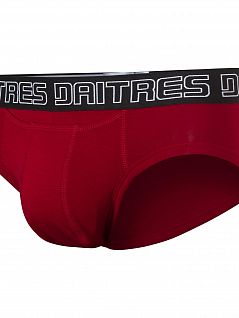 Тонкие брифы из трикотажного бамбука DAITRES PB-10-D Бордовый