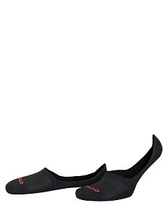 Мягкие следки с минималистичным дизайном черного цвета GALLO AP113257c11648_NERO