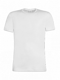 Мягкая футболка из 100% экологичного хлопка Cotonella FG8404 Белый
