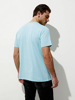 Тонкая футболка свободного кроя Omsa JSOmT_U 1201 COTTON футболка menta oms
