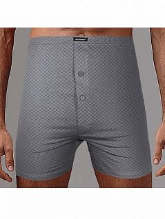 Свободные трусы боксеры Gentlemen SIGB7304 серый