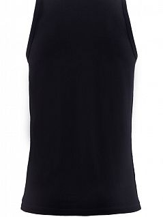 Мягкий мужской танг-топ черного цвета BlackSpade TENDER COTTON b9234 Black