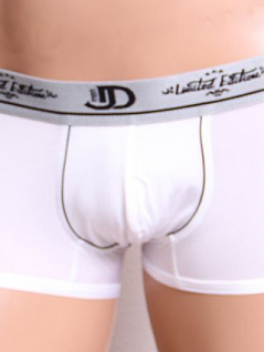 Стильные мужские трусы боксеры белого цвета Jolidon Uomo N233