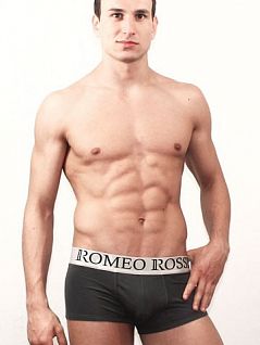 Серые мужские трусы с фирменной резинкой Romeo Rossi Heaps R00011 распродажа