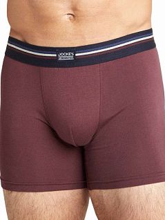 Набор боксеры из хлопка в полоску (3шт) Jockey 17301733 Nos (муж.) (Многоцветный 372) (3шт.) Многоцветный