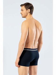Бесшовные боксеры из хлопка Cacharel LT1315 Cacharel темно-синий