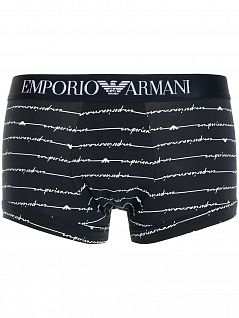 Облегающие боксеры с узором в полоску EMPORIO ARMANI 1113891а504армани Темный-синий 91235