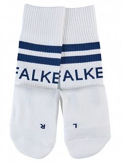 Ребристые носки с вплетенным логотипом Falke 14048 Retro SO Белый 2000