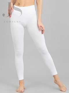 Эластичные леггинсы на широкой резинке Giulia JSLEGGINGS 01 bianco
