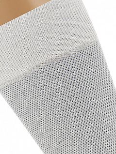 Летние мужские носки из хлопка с перфорацией Griff JSB35 CLASSIC сетка (5 пар) grigio chiaro grf