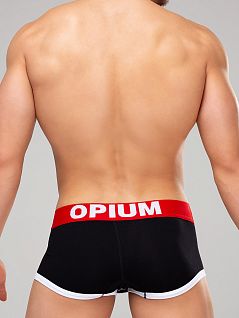 Анатомические брифы на слегка заниженной посадке Opium VOOpium_R-139 Черный Черный