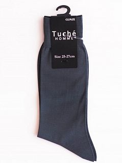 Мужские носки на мягкой резинке серого цвета TUCHÉ LEG WEAR FBA401c783